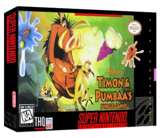 jeu Timon & Pumbaa's Jungle Games